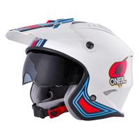 ONEAL Шлем открытый Volt MN1, глянец Белый/красный в Махачкале