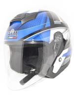 AiM Шлем открытый JK526 Blue/Grey/Black в Махачкале