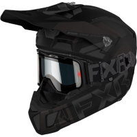 FXR Шлем Clutch Cold Stop QRS Electric 22 Black Ops в Махачкале