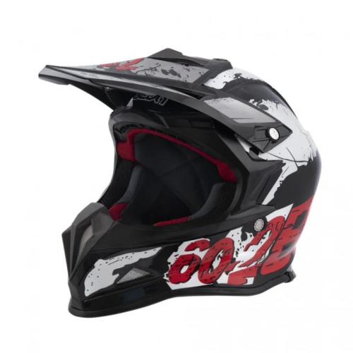 Beon Шлем B-602 Black White Red в Махачкале
