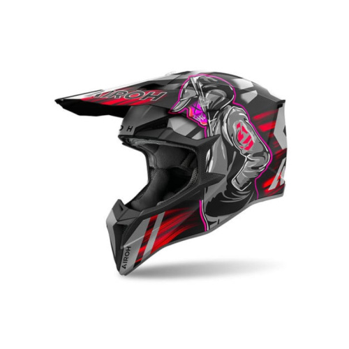 Airoh Шлем Wraaap Cyber Red Matt в Махачкале