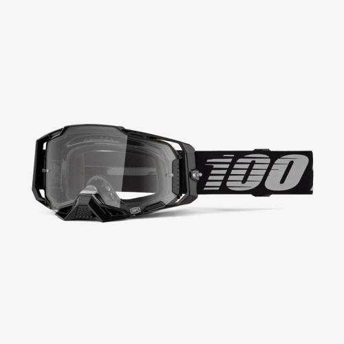 100% Очки Armega Goggle Black / Clear в Махачкале