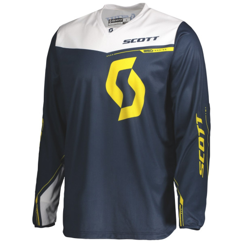 Scott Джерси 350 Dirt blue/yellow в Махачкале