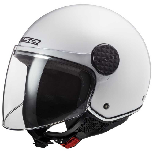 LS2 Мотошлем OF558 Sphere Lux Solid белый в Махачкале