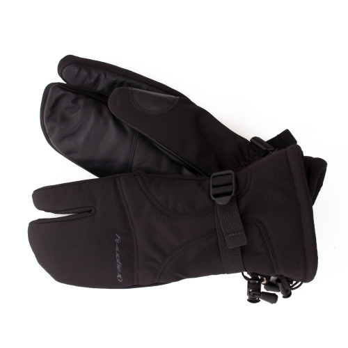 Dragonfly  Варежки снегоходные DF Snowmobile Mittens Black в Махачкале