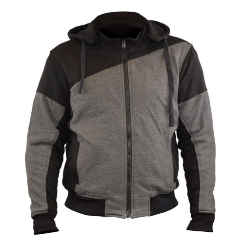 MCP Мотокуртка мужская Hoody серо-черный в Махачкале