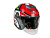 AiM Шлем открытый JK526 Red/Grey/Black в Махачкале