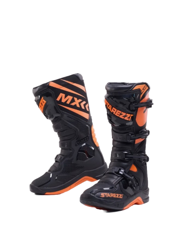 Starezzi Мотоботы Milano Black/Orange в Махачкале