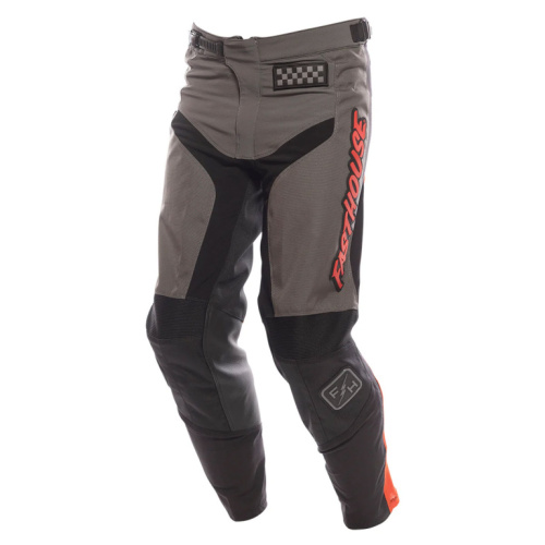 Fasthouse Брюки Grindhouse Pant Gray/Red в Махачкале