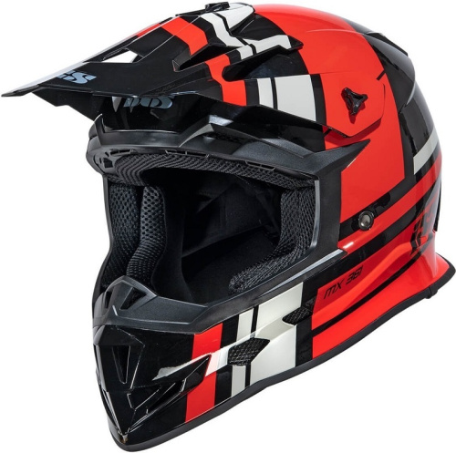 IXS Мотошлем iXS361 2.3 Черно-красный в Махачкале