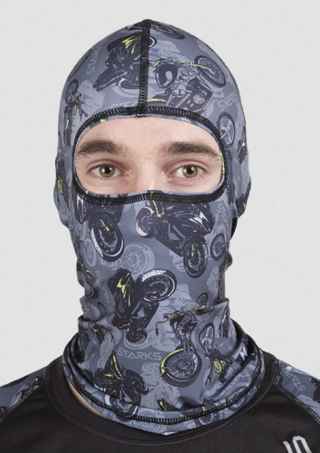 Starks Подшлемник Light Print Moto Серый принт в Махачкале