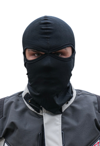 MotoLike Подшлемник Хлопок/Эластан Черный Ninja в Махачкале