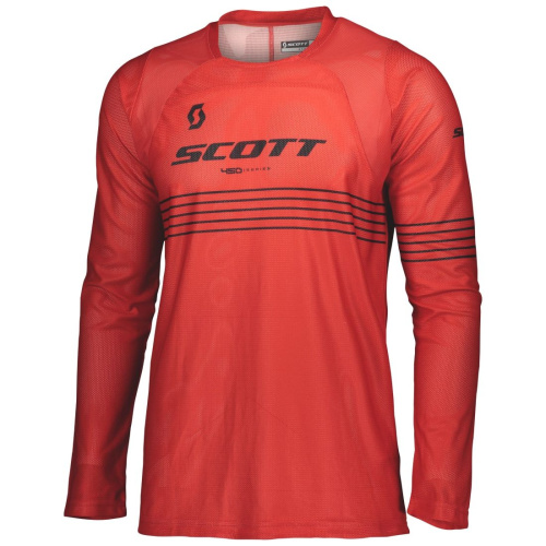 Scott Джерси 450 Angled Light red/black в Махачкале