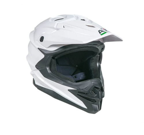 AiM Шлем кроссовый JK803 White Glossy в Махачкале