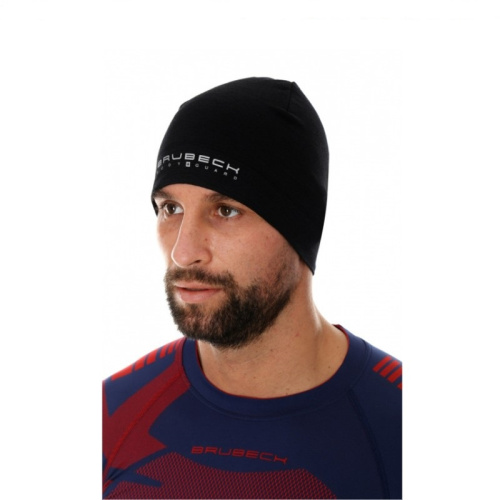 Brubeck Шапка шерстяная Active Wool Черная в Махачкале