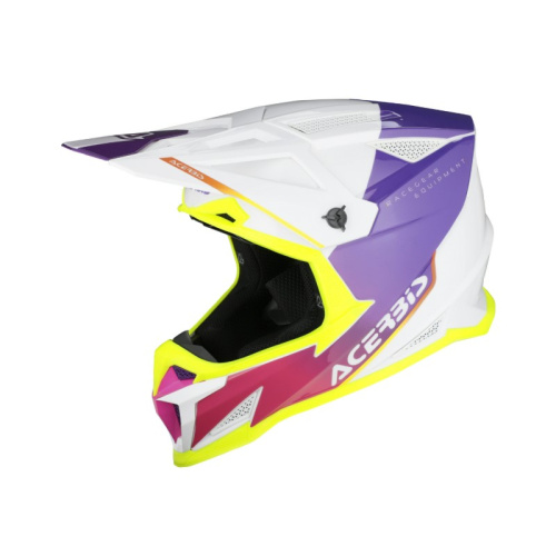 Acerbis Шлем T711 White/Purple в Махачкале