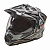 AIM Шлем кросс/эндуро JK802S Black/Grey/White в Махачкале