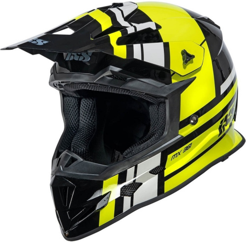 IXS Мотошлем iXS361 2.3 Черно-желтый в Махачкале