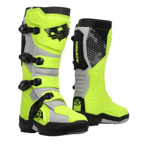 Acerbis Мотоботы кроссовые Artiglio Fluo Yellow/White в Махачкале