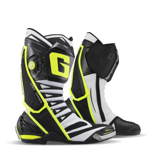 Gaerne Мотоботы GP1 Evo White/Black/Yellow в Махачкале