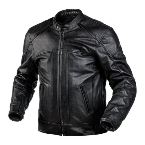Scout куртка кожаная Daytona Waterproof Black в Махачкале