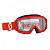Scott Очки кроссовые Primal clear red/white clear works в Махачкале