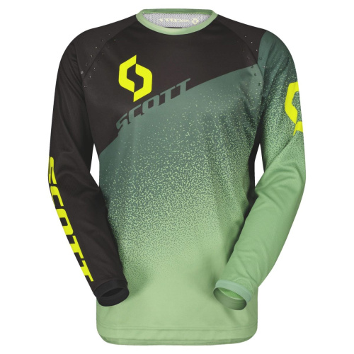 Scott Джерси 350 Dirt Evo black/green в Махачкале