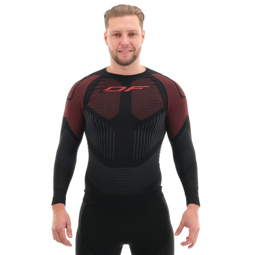 Dragonfly Термофутболка 3DThermo Red с длинным рукавом в Махачкале
