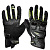 Sweep Перчатки кожаные+текстиль Hammer Black/Yellow в Махачкале