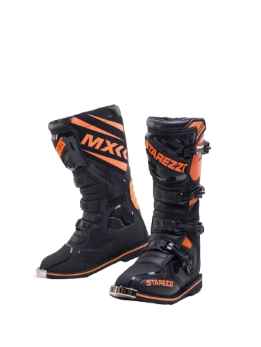 Starezzi Мотоботы Roma Black/Orange в Махачкале