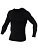 Brubeck Футболка мужская дл.рукав Comfort Wool Черный в Махачкале