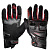 Sweep Перчатки кожаные+текстиль Hammer Black/Red в Махачкале