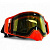 AiM Очки снегоходные с магнитной линзой и подогревом (PRO) 31-103 Accu Heated Orange Glossy в Махачкале