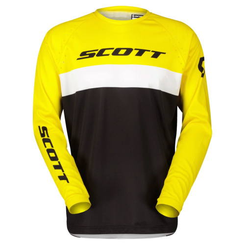Scott Джерси 350 Swap Evo black/yellow в Махачкале