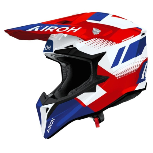 Airoh Шлем Wraaap Vision Red-Blue Gloss в Махачкале