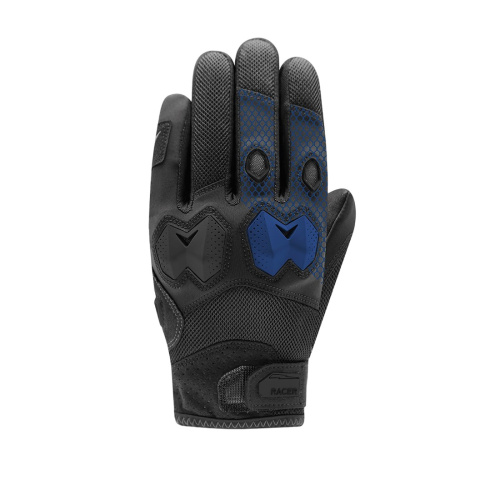 Racer Перчатки Blocks Black/Blue в Махачкале