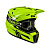 Leatt Шлем кроссовый детский 3.5 V26 Neon Yellow + очки Vizion 3.5 в Махачкале