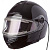 LS2 Мотошлем снегоходный FF325 Strobe Electric Snow Solid Черный в Махачкале