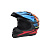 Desment Шлем кроссовый Raptor Black-Blue-Orange graphic в Махачкале