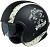 IXS Шлем Jet Helmet iXS 880 2.0 Черно-белый матовый в Махачкале