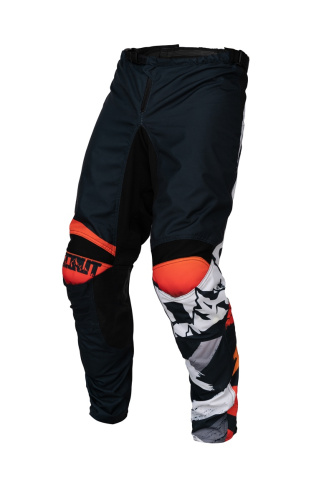 Scout Штаны кроссовые Abstraction Black/Orange в Махачкале