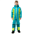 Dragonfly Зимний утепленный комбинезон Gravity Teenager Dark Green - Lime 2025 в Махачкале