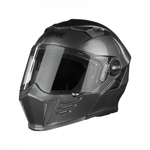 Simpson Шлем модуляр Darksome Gunmetal в Махачкале
