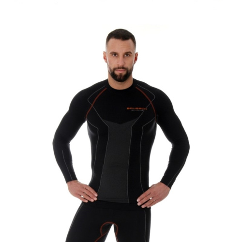 Brubeck Футболка мужская Thermo Protect черный в Махачкале