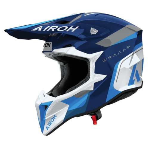 Airoh Шлем Wraaap Conquer Blue Gloss в Махачкале