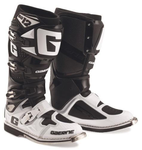 Gaerne Мотоботы SG-12 Black/White в Махачкале