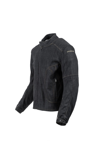 Hyperlook Мотокуртка джинсовая Lion denim Синий в Махачкале