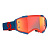 Scott Очки кроссовые Fury dark blue/neon red/orange chrome works в Махачкале