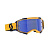 Scott Очки кроссовые Fury dark yellow/dark blue/blue chrome works в Махачкале