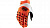 100% Мотоперчатки Airmatic Fluo/Orange в Махачкале
